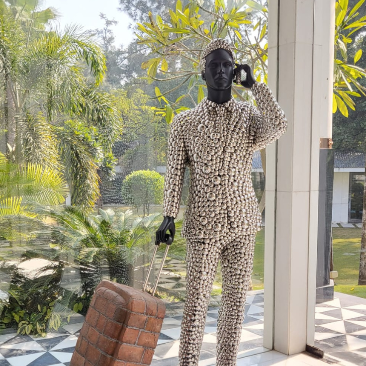 Voyager Sculpture – Luxury Contemporary Statement Art