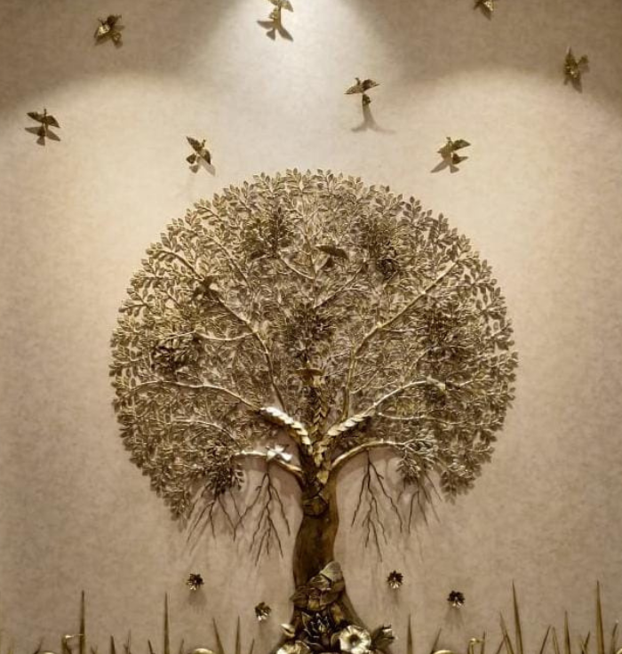 Tree of Life Wall Art – Luxury Metal Wall Decor