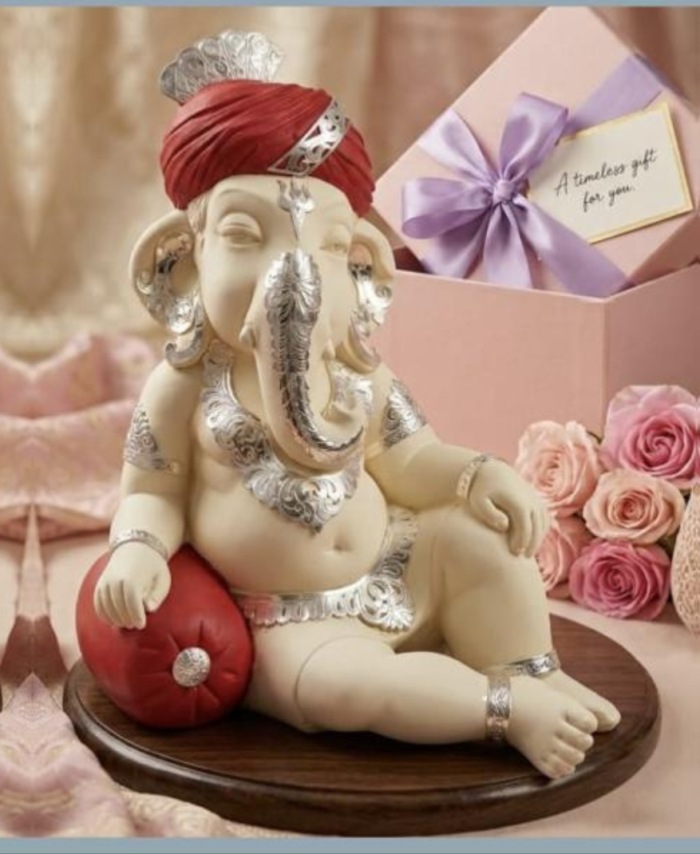 Vishram Ganesha Idol – Premium Handcrafted Spiritual Sculpture
