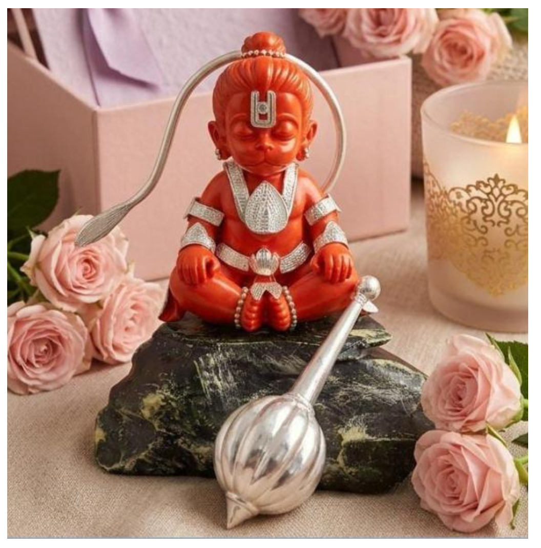 Pawanputra Hanuman Idol – Premium Spiritual Decorative Sculpture